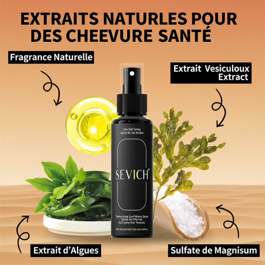 Spray Sel de Mer – Volume & Texture Naturelle