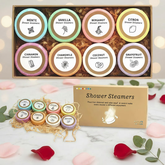 Coffret Bombes de Bain Naturelles – 8 Parfums